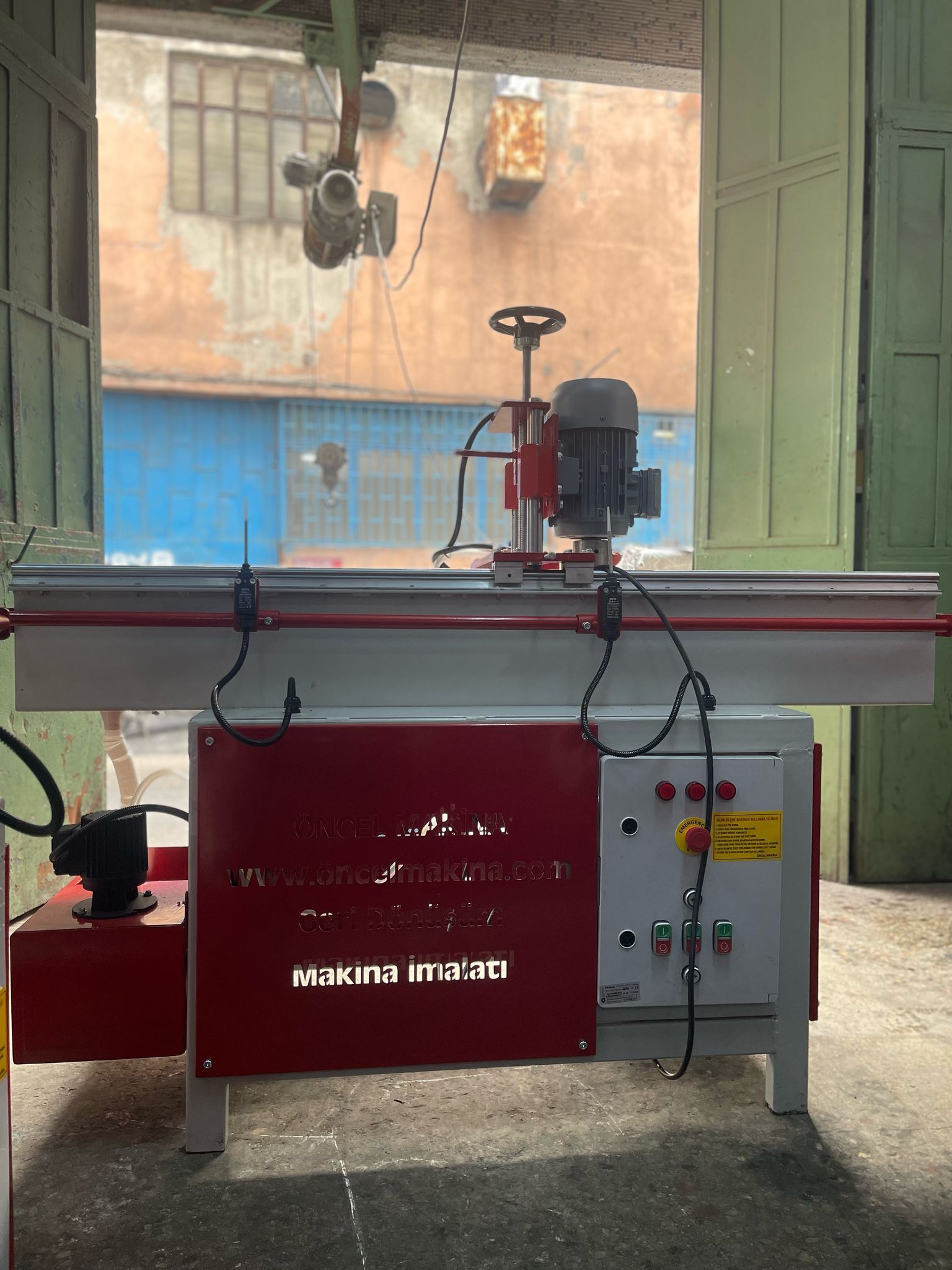 Plastik Kırma Bıçak Bileme Makinası